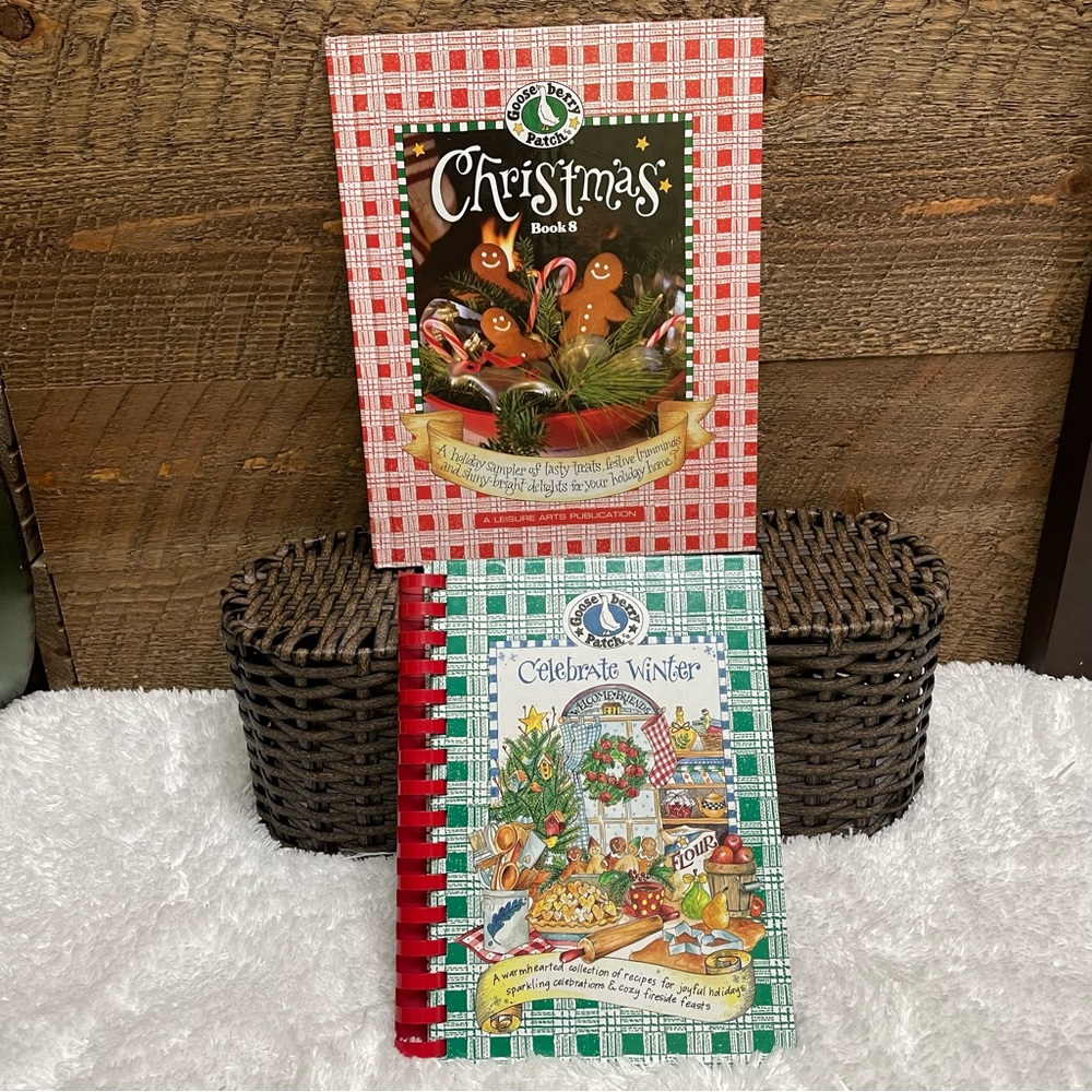 Gooseberry Patch Christmas Book 8 & Gooseberry Patch Celebrate Winter Book